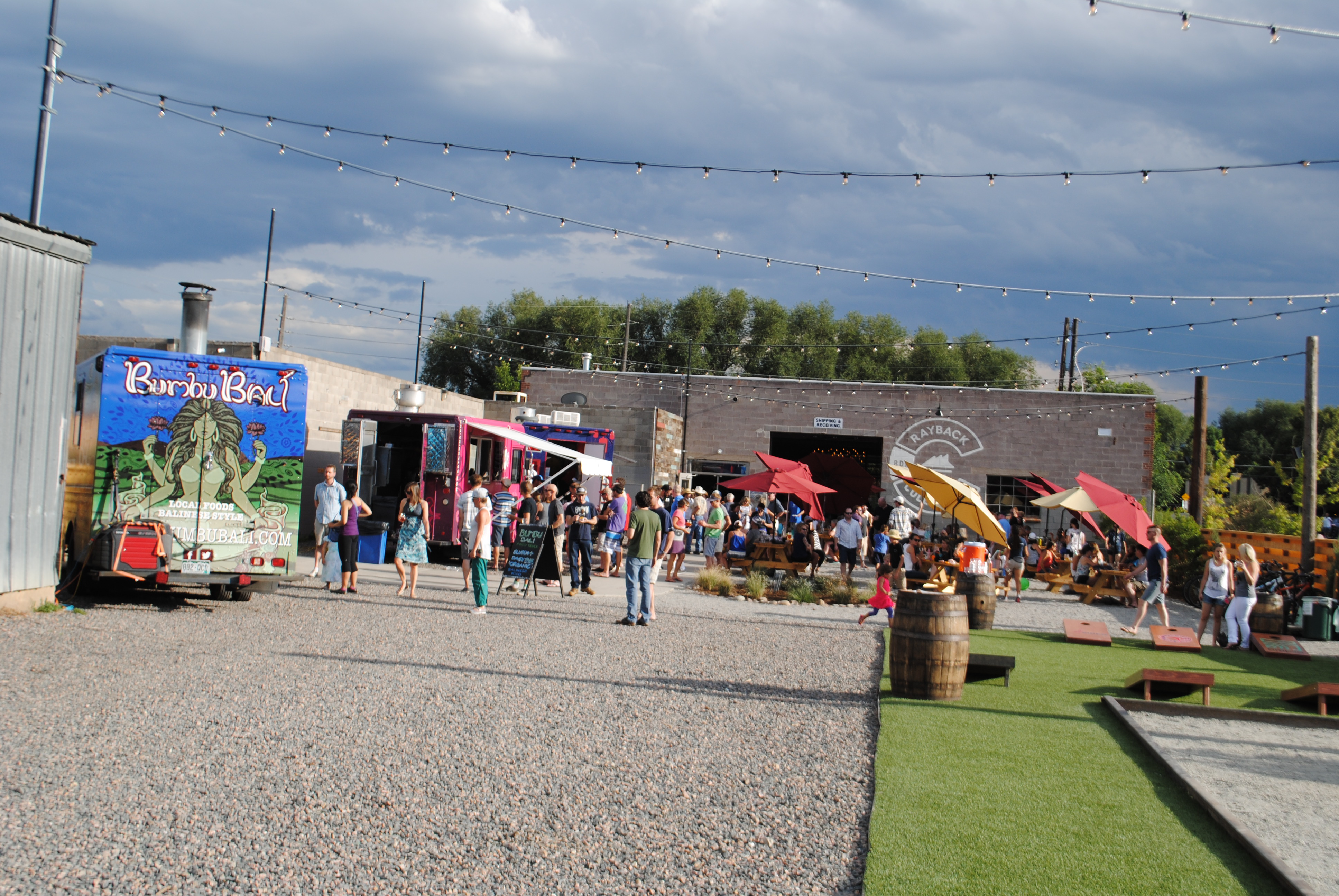 The Rayback Collective Boulder’s Food Truck Park Local Table Tours